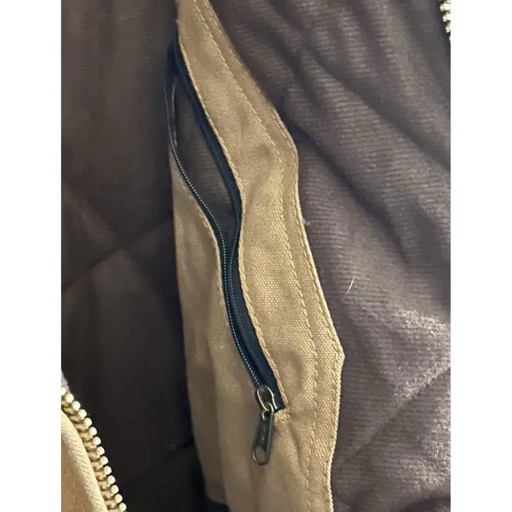 Berne Duck Heritage Jacket Men’s XL Canvas Tricot Lined Active Work Pockets